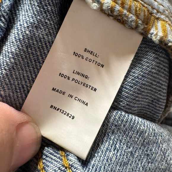 Superdown mom jeans relaxed fit ankle crop casual denim jeans women’s 29 - Picture 7 of 11